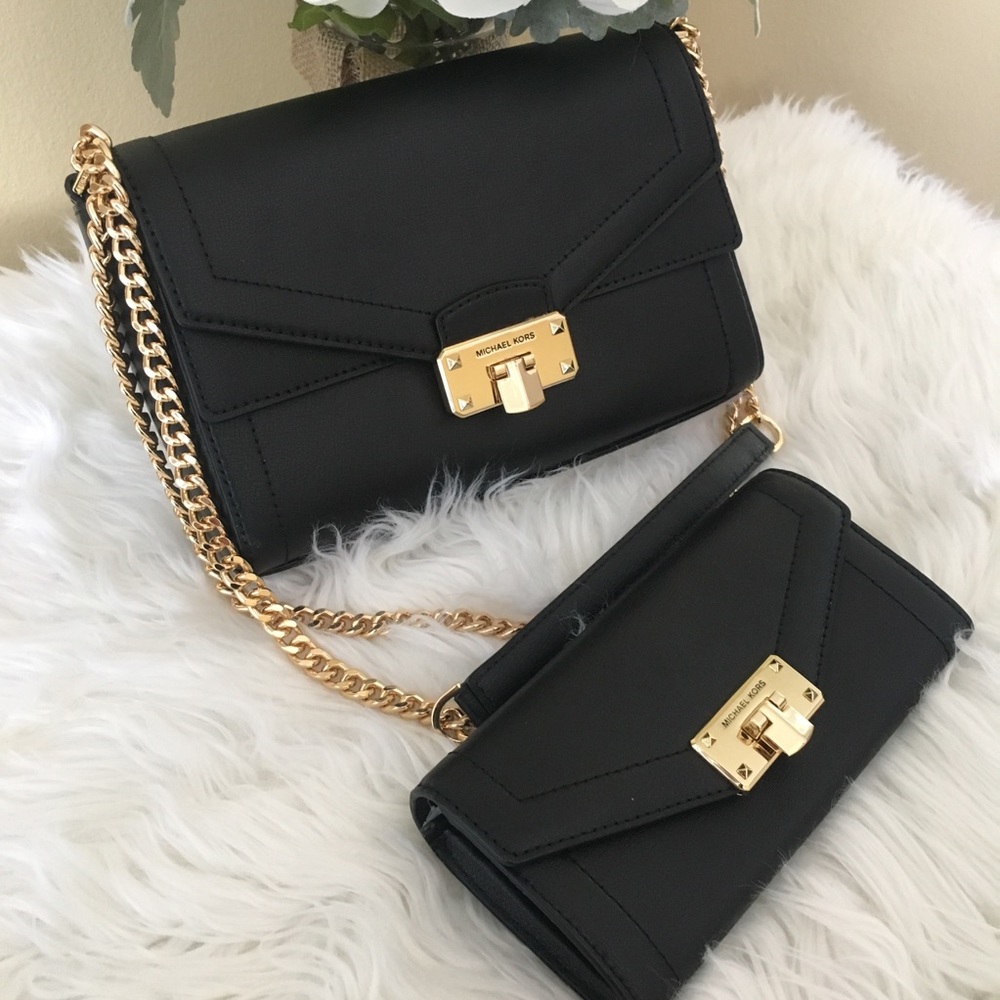 Michael Kors kinsley shoulder bag/Crossbody&wallet - Picture 2 of 8